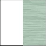 BRANCO C/ VERDE MINT