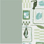 VERDE PISTACHE C/ EST. SELOS I26