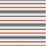 VERMELHO LONDON C/ LIST. NAVY