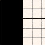 PRETO C/ EST. XADREZ BLACK BV27