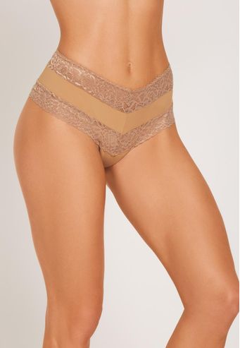 Calcinha Recco Fio Duplo de Renda e Bio Senci