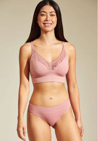 Tanga Canelada Bio sem Costura Recco