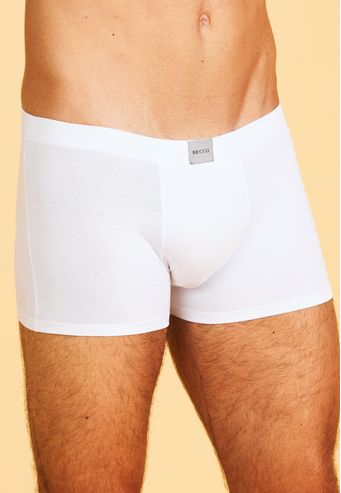 Cueca Basica Boxer De Viscose Stretch Recco