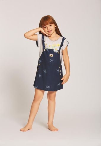 Camisão Recco Infantil de Visco Dry e Viscose Stretch
