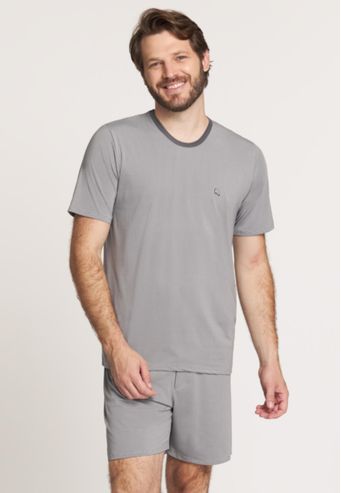 Pijama Recco de Microfibra Jacquard List