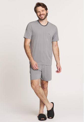 Pijama Recco de Microfibra Jacquard List