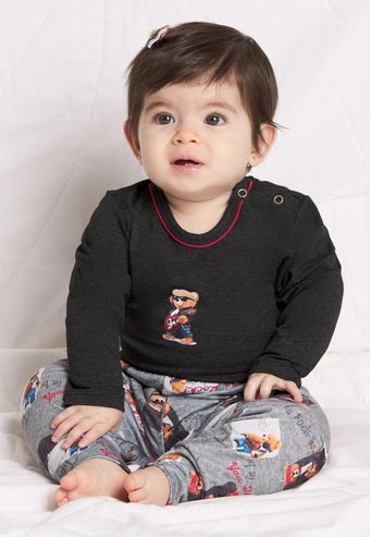 Meu Primeiro Pijama Recco de Viscose Stretch