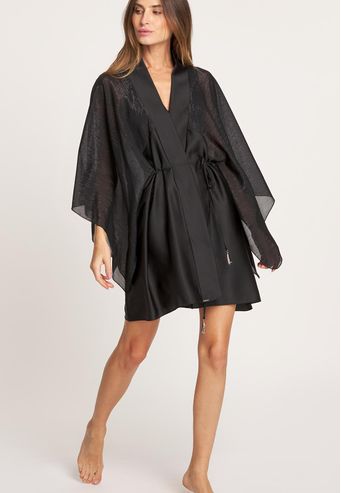 Robe Recco Charmeuse Prime com Crepe Shine