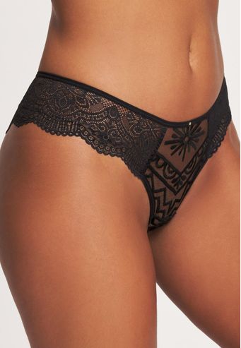 Calcinha Recco Tanga de Bio Senci com Rendão Glam