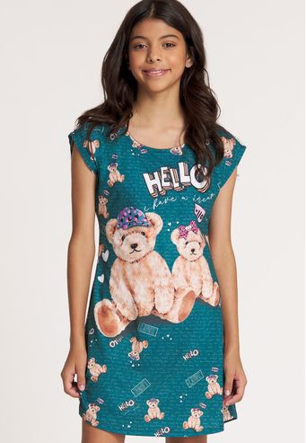 Camisão Recco Infantil de Viscose
