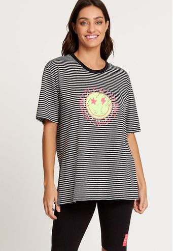 Pijama Recco Curto de Viscose Stretch e Cotton