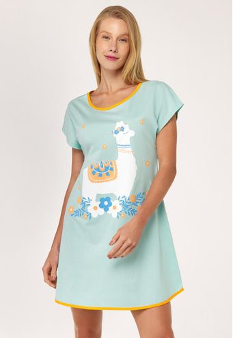 Camisão Recco Manga Curta de Algodão