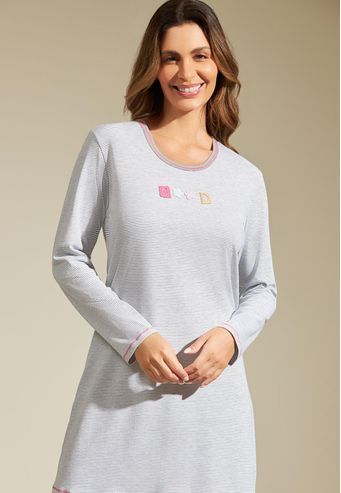 Camisão Recco de Malha Stretch Listrada