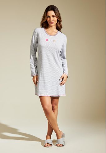 Camisão Recco de Malha Stretch Listrada