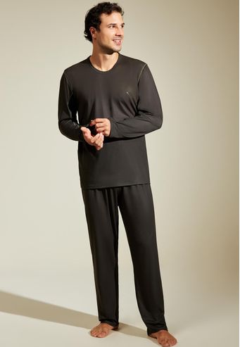 Pijama Recco Longo de Viscose Stretch
