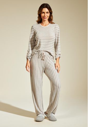 Conjunto Recco de Tricot Winter Listrado
