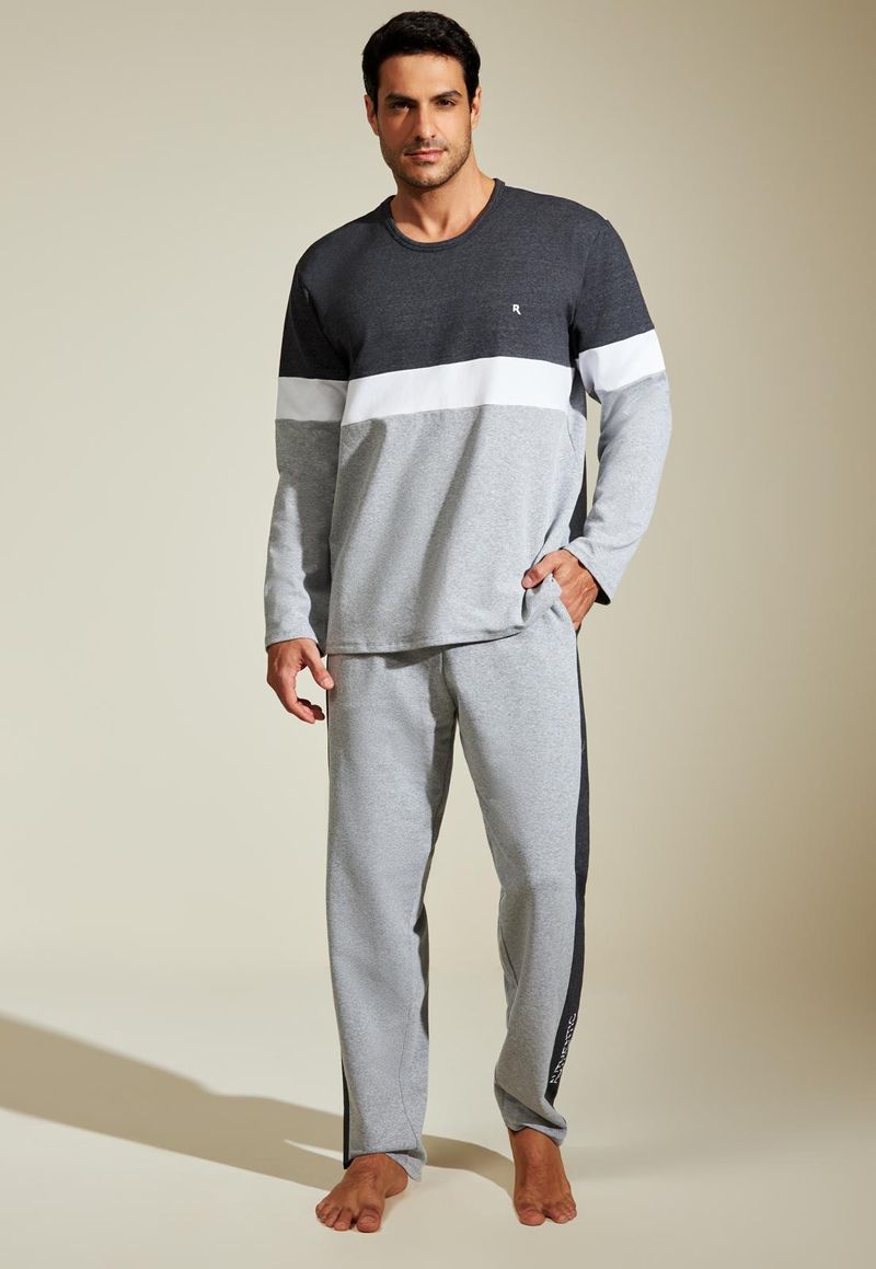 Pijama-Recco-Longo-de-Moletinho-Mesclado---17071-00134-01