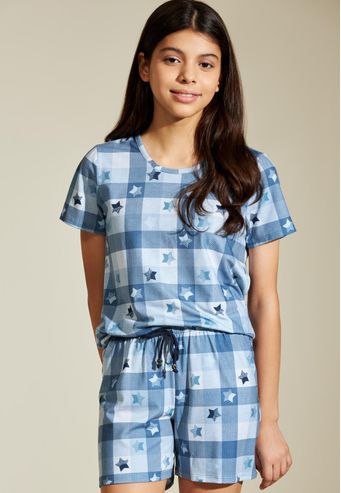 Pijama Recco Infantil de Viscose Digital
