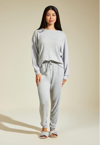 Pijama Recco Longo de Tricot Peletizado