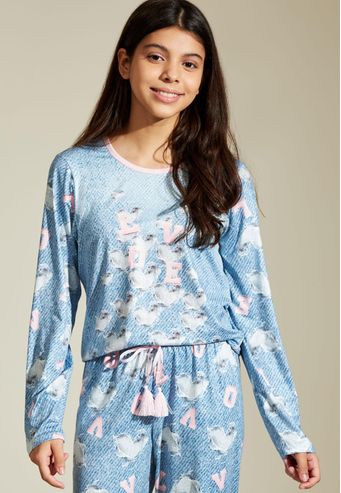Pijama Recco Comprido Juvenil de Visco Skin