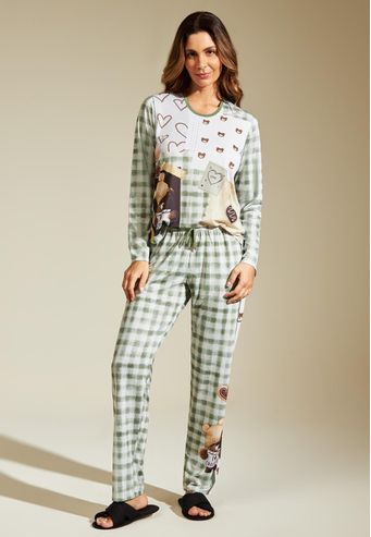 Pijama Recco Longo de Supermicro