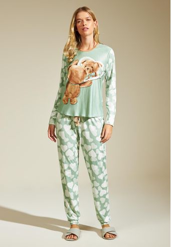 Pijama Recco Longo de Visco Skin