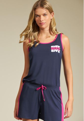 Pijama Recco Regata de Viscose Stretch