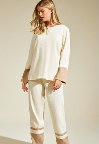 Conjunto Recco Canelado de Cotton Nature