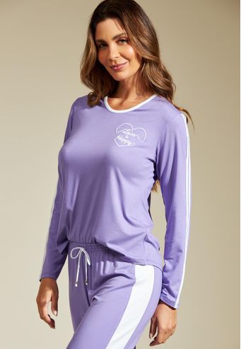 Pijama Recco Comprido de Viscose Stretch