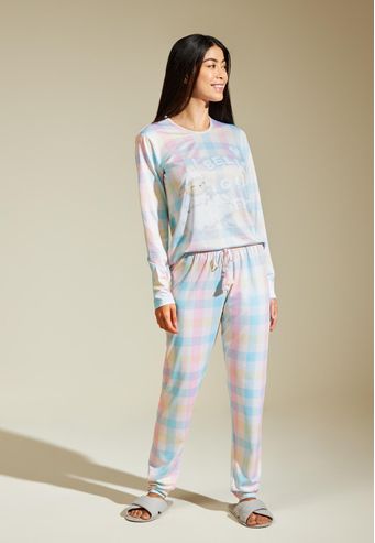 Pijama Recco Longo de Comfort Flanelado