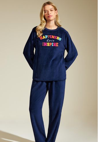 Pijama Recco Longo de Fleece