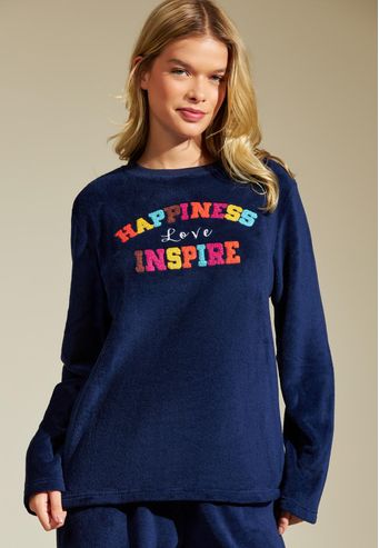 Pijama Recco Longo de Fleece