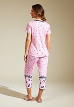 Pijama Recco Aberto com Capri de Malha 100% Algodão - 16950-20350_03