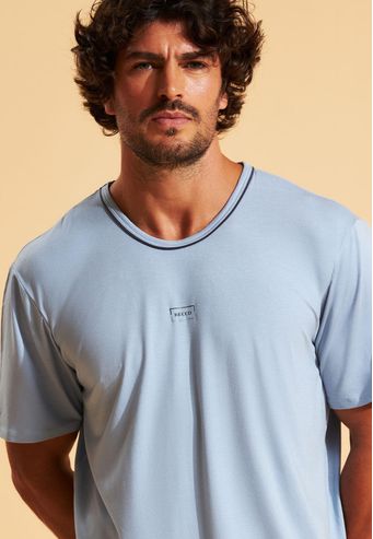 Pijama Recco Longo de Viscose Stretch