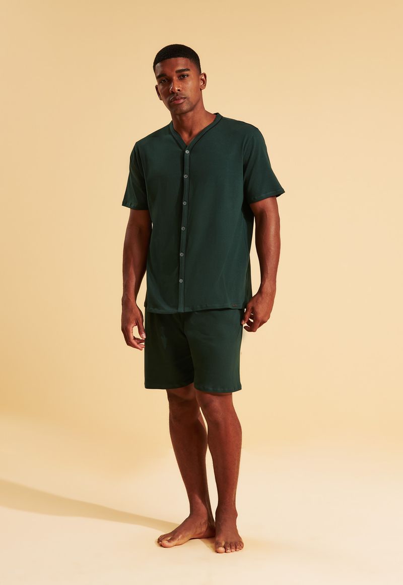 Pijama Recco Aberto de Algodão com Elastano -17507-18729_02