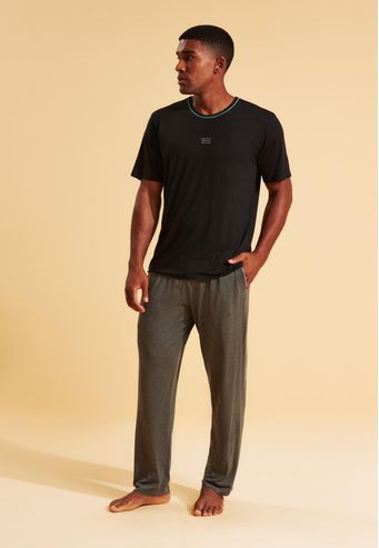 Pijama Recco Longo de Viscose Stretch