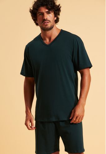 Pijama Recco de Algodão com Elastano