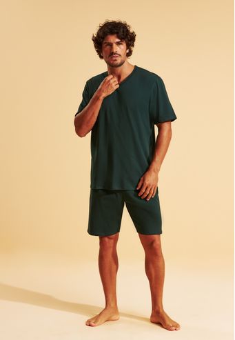 Pijama Recco de Algodão com Elastano