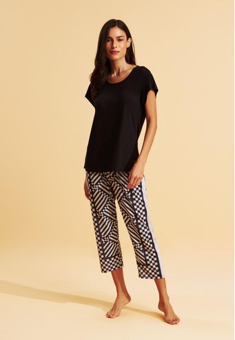 Pijama Recco de Viscose e Supermicro