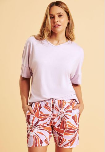 Pijama Recco de Viscose e Supermicro