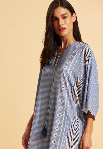 Caftan Recco de Silk Skin