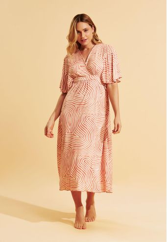 Caftan Recco de Microfibra