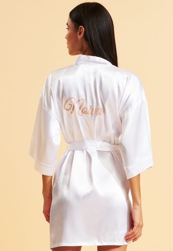 Robe Recco de Noiva ou Madrinha de Charmeuse