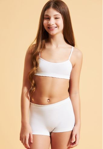 Calcinha Recco Boxer Infantil Bio sem Costura