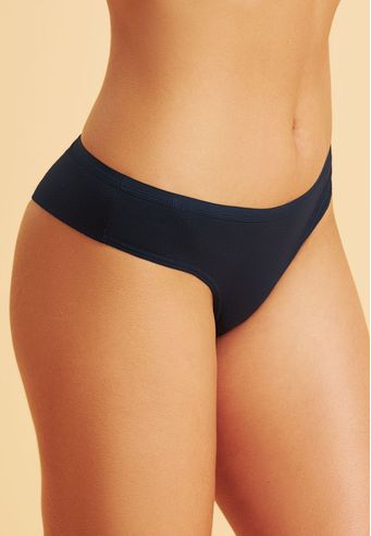Calcinha Fio Duplo Recco de Algodão com Elastano