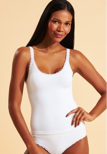 Camisete Recco Bio Canelada com Renda
