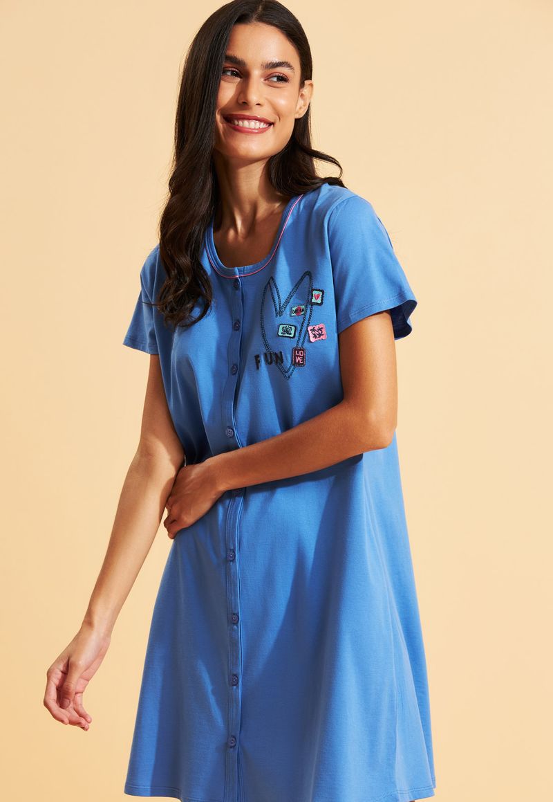 Camisão Recco Aberto Curto de 100% Algodão - 17406-19554_01