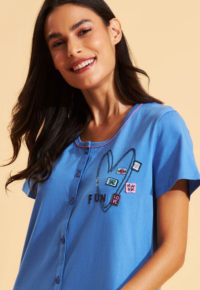 Camisão Recco Aberto Curto de 100% Algodão - 17406-19554_03