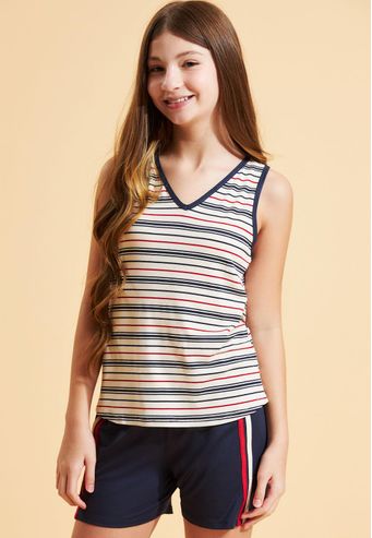 Pijama Recco Juvenil de Viscoflex e Viscose Stretch