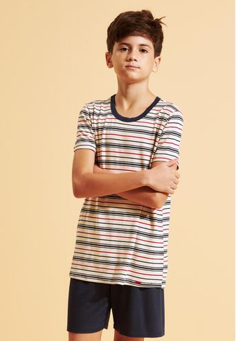 Pijama Recco Infantil de Viscoflex e Viscose Stretch